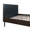 Armen Living Cross Solid Oak and Metal Queen Platform Bed Frame LCCRBDOAQN - alternate 4